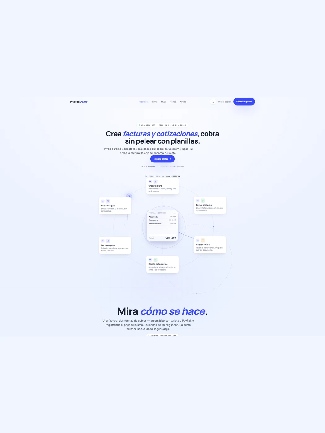 Invoice Demo — Landing Page 2026