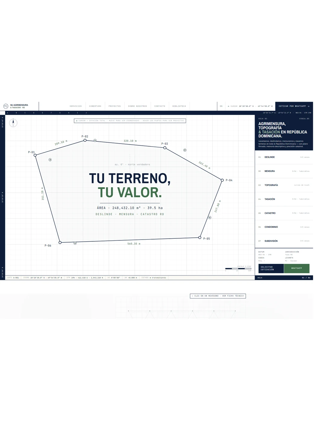MJ Agrimensura — Landing Page 2026